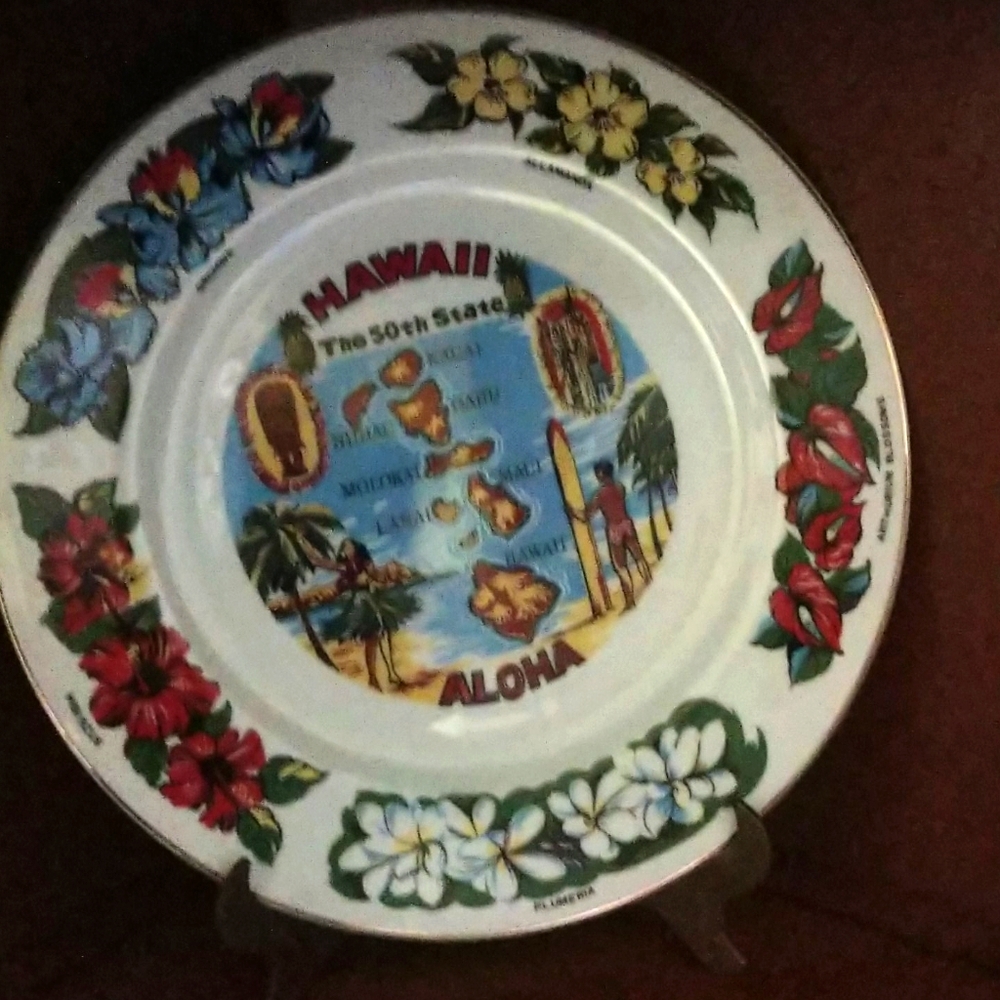 Plate Hawaii